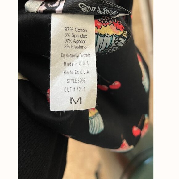 ATTIC SALT - Cupcake and Cherry Midi Dress - with pockets!! - Picture 6 of 11